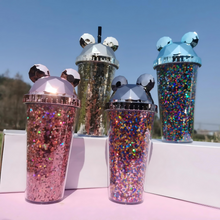 Load image into Gallery viewer, Mickey Shaped Confetti Sipper - Tinyminymo