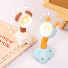 Load image into Gallery viewer, Mini Animal Stretchable Neck Desk Lamp - Tinyminymo