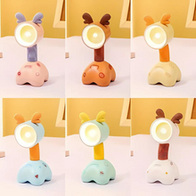 Load image into Gallery viewer, Mini Animal Stretchable Neck Desk Lamp - Tinyminymo
