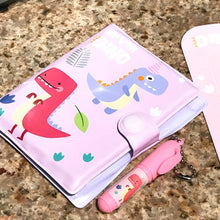 Load image into Gallery viewer, Mini Diary with Pen - Dino - Tinyminymo