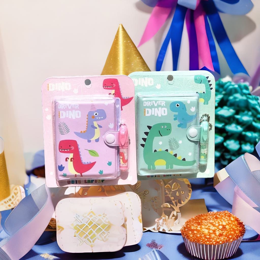 Mini Diary with Pen - Dino - Tinyminymo