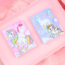 Load image into Gallery viewer, Mini Diary with Pen - Unicorn - TinyMinyMo