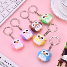 Load image into Gallery viewer, Mini Owl Keychain without Lanyard - Tinyminymo
