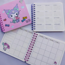 Load image into Gallery viewer, Mini Sanrio Weekly Planner - Tinyminymo