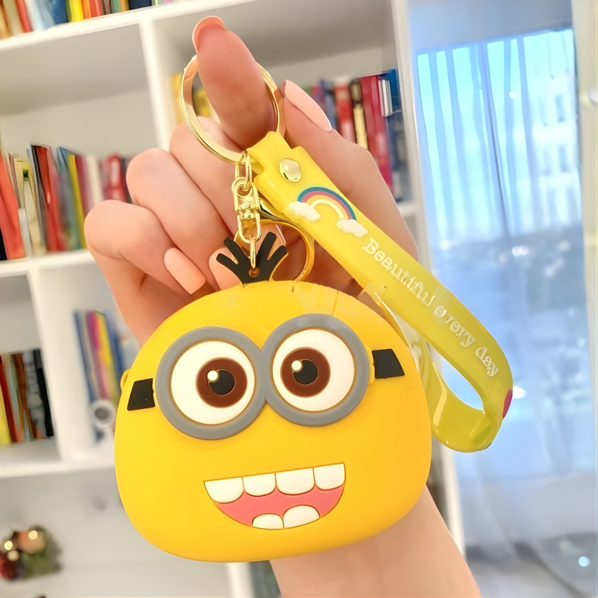 Cute Keychain with Pouch for Kids - Tinyminymo