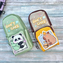 Load image into Gallery viewer, Multi Compartment Kawaii Pencil Pouch - Tinyminymo