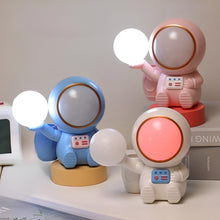 Load image into Gallery viewer, Multipurpose Astronaut with Moon Desk Lamp - Tinyminymo