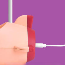 Load image into Gallery viewer, Multipurpose Bunny on Plane Desk Lamp - Tinyminymo