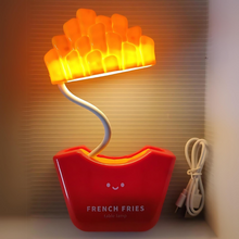 Load image into Gallery viewer, Multipurpose French Fries LED Desk Lamp - Tinyminymo