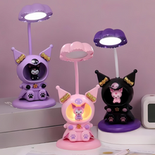 Load image into Gallery viewer, Multipurpose Kuromi LED Desk Lamp - Tinyminymo