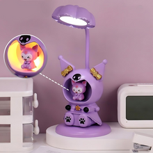 Load image into Gallery viewer, Multipurpose Kuromi LED Desk Lamp - Tinyminymo