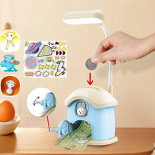 Load image into Gallery viewer, Multipurpose Piggy Bank cum Desk Lamp - Tinyminymo