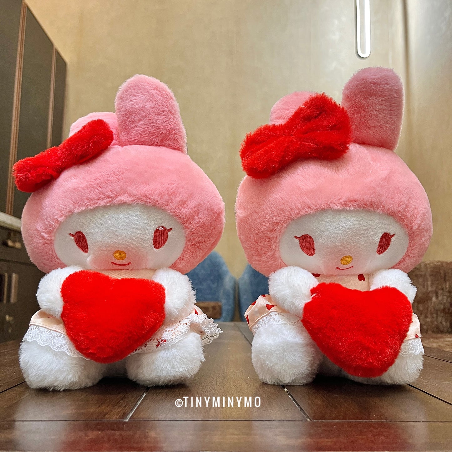 My Melody with Heart Soft Toy - Tinyminymo