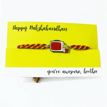 Load image into Gallery viewer, Netflix & Chill Metal Rakhi - Tinyminymo