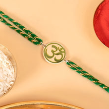 Load image into Gallery viewer, Om Metal Rakhi for Brother - Tinyminymo