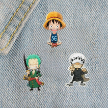 Load image into Gallery viewer, One Piece Lapel Pin - Set of 3 - Tinyminymo