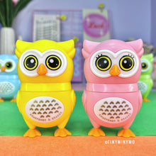 Load image into Gallery viewer, Owl Eraser cum Sharpener - Tinyminymo