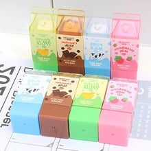 Load image into Gallery viewer, Packaged Milk Kawaii Eraser - Tinyminymo