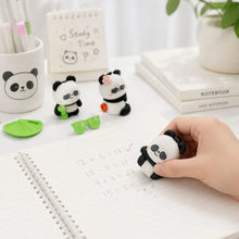 Load image into Gallery viewer, Cute Panda shaped Erasers - Tinyminymo