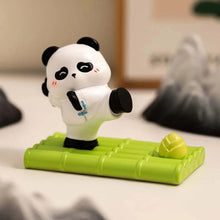 Load image into Gallery viewer, Kung fu Kick Panda Phone Holder - Tinyminymo