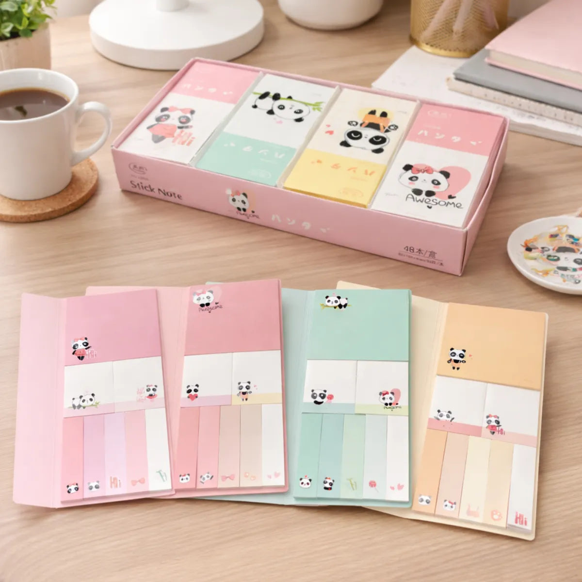 Four Designs of Panda Sickies - Tinyminymo