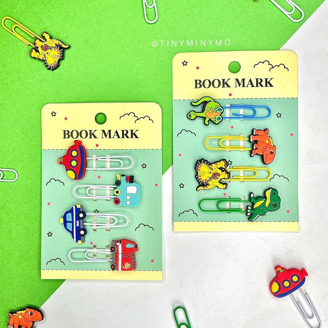 Paper Clip Bookmarks - Tinyminymo