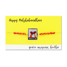 Load image into Gallery viewer, Partners In Crime Metal Rakhi - Tinyminymo
