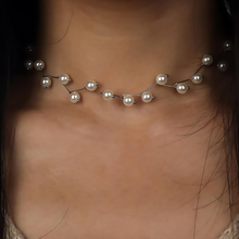 Load image into Gallery viewer, Pearl Zig-Zag Choker - Tinyminymo