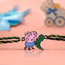 Load image into Gallery viewer, Peppa Pig Metal Rakhi - Tinyminymo