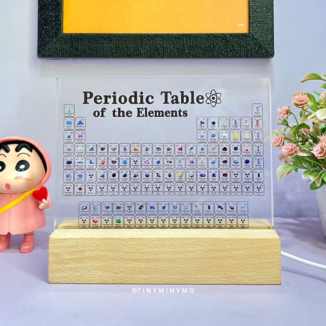 Periodic Table Lamp - Tinyminymo