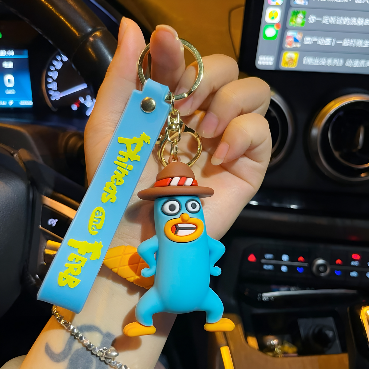 Buy Phineas and Ferb 3D Keychains with Strap Tinyminymo
