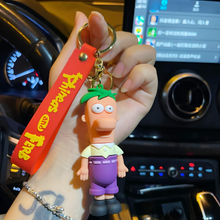Load image into Gallery viewer, Phineas and Ferb 3D Keychain - Tinyminymo
