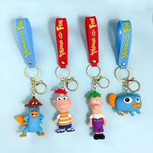 Load image into Gallery viewer, Phineas and Ferb 3D Keychain - Tinyminymo