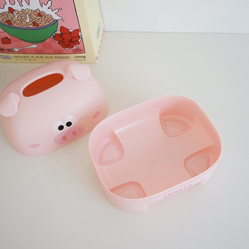 Piggy Tissue/ Storage Box - Tinyminymo