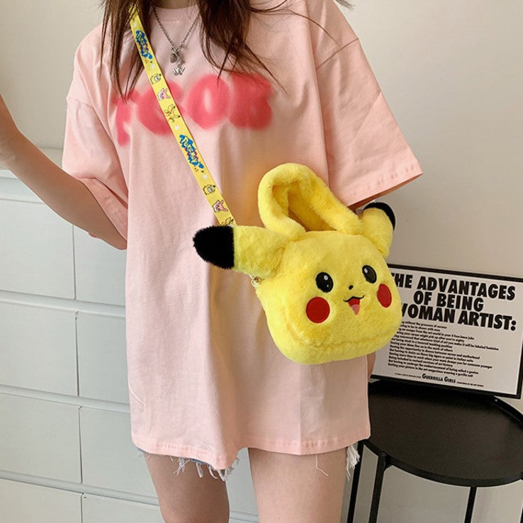 Pikachu Kids Handbag cum Sling Bag - Tinyminymo