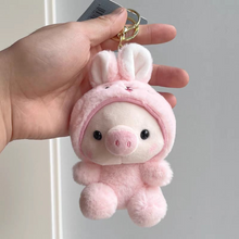 Load image into Gallery viewer, Plush Animal Cosplay 3D Keychain - Tinyminymo