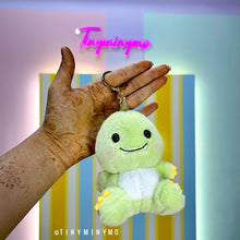 Load image into Gallery viewer, Plush Dino 3D Keychain - Tinyminymo