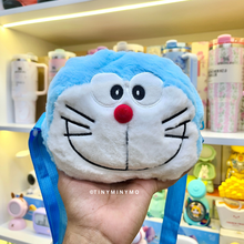 Load image into Gallery viewer, Plush Doraemon Sling Bag - Tinyminymo