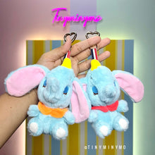 Load image into Gallery viewer, Plush Dumbo 3D Keychain - Tinyminymo