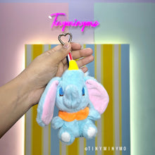 Load image into Gallery viewer, Plush Dumbo 3D Keychain - Tinyminymo