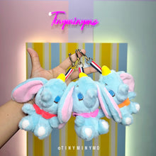 Load image into Gallery viewer, Plush Dumbo 3D Keychain - Tinyminymo