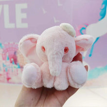 Load image into Gallery viewer, Plush Elephant 3D Keychain - Tinyminymo