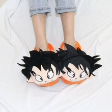 Load image into Gallery viewer, Plush Goku Slipper - Tinyminymo