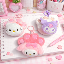 Load image into Gallery viewer, Collection of Kuromi Plush Keychains - Tinyminymo