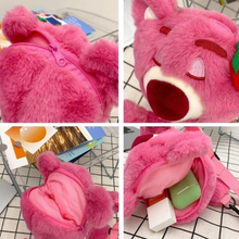 Load image into Gallery viewer, Plush Lotso Sling Bag - Tinyminymo