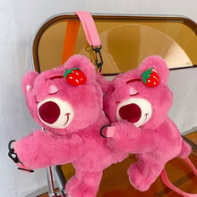 Load image into Gallery viewer, Plush Lotso Sling Bag - Tinyminymo