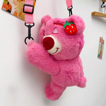 Load image into Gallery viewer, Plush Lotso Sling Bag - Tinyminymo