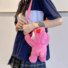 Load image into Gallery viewer, Plush Lotso Sling Bag - Tinyminymo