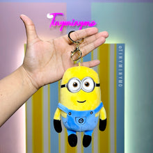 Load image into Gallery viewer, Plush Minion 3D Keychain - Tinyminymo