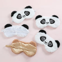 Load image into Gallery viewer, Plush Panda Eye Mask - Tinyminymo